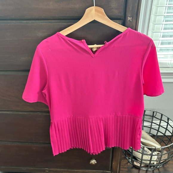 Pink Blouse with Ruffles - Picture 2 of 2